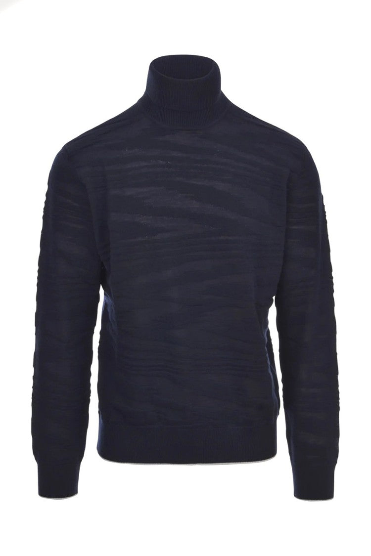 Missoni Light Blue Knit Sweater