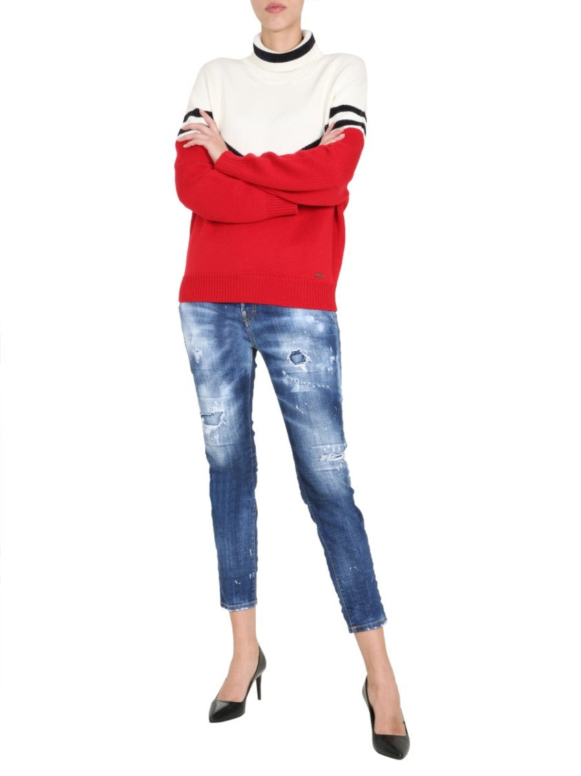 Dsquared2 Polo Neck Sweater