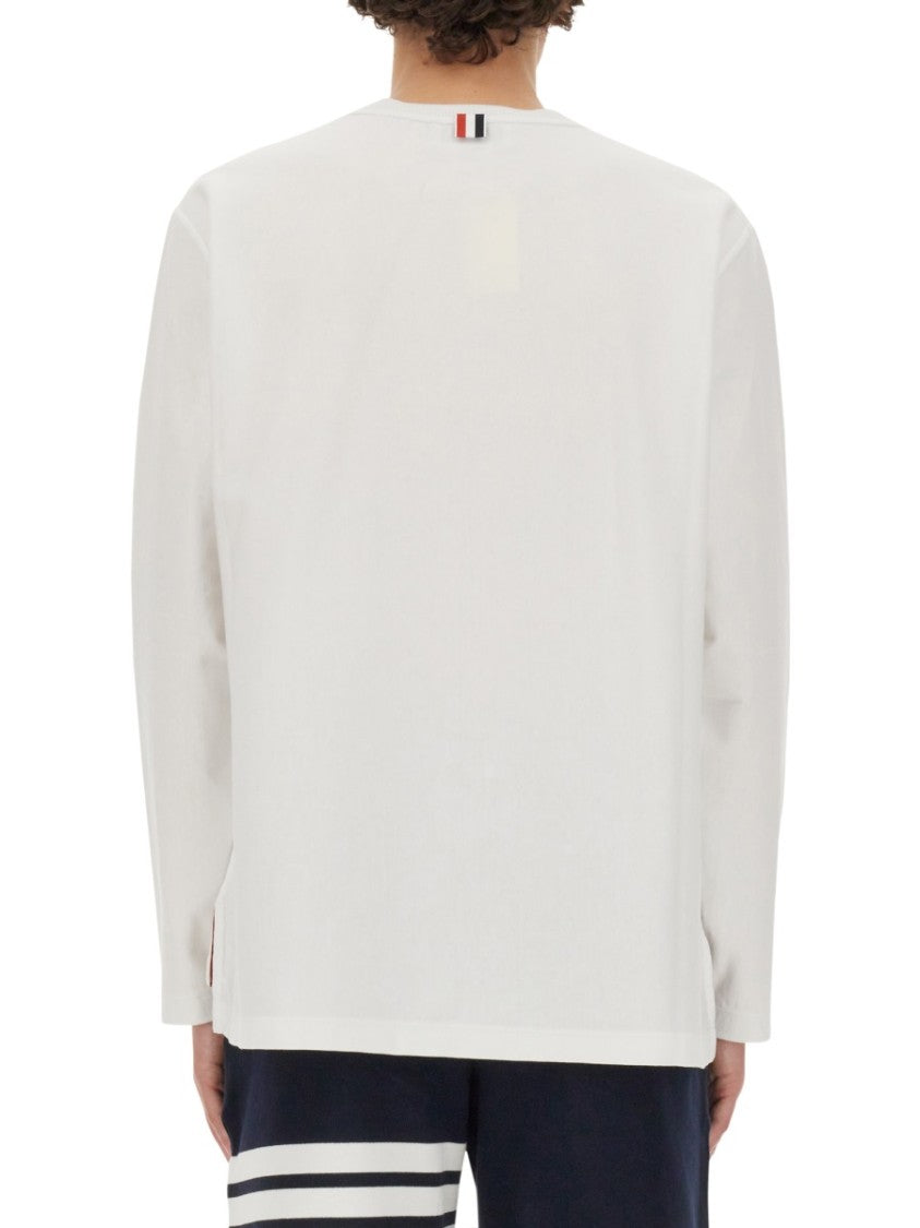 Thom Browne T-Shirt With Logo