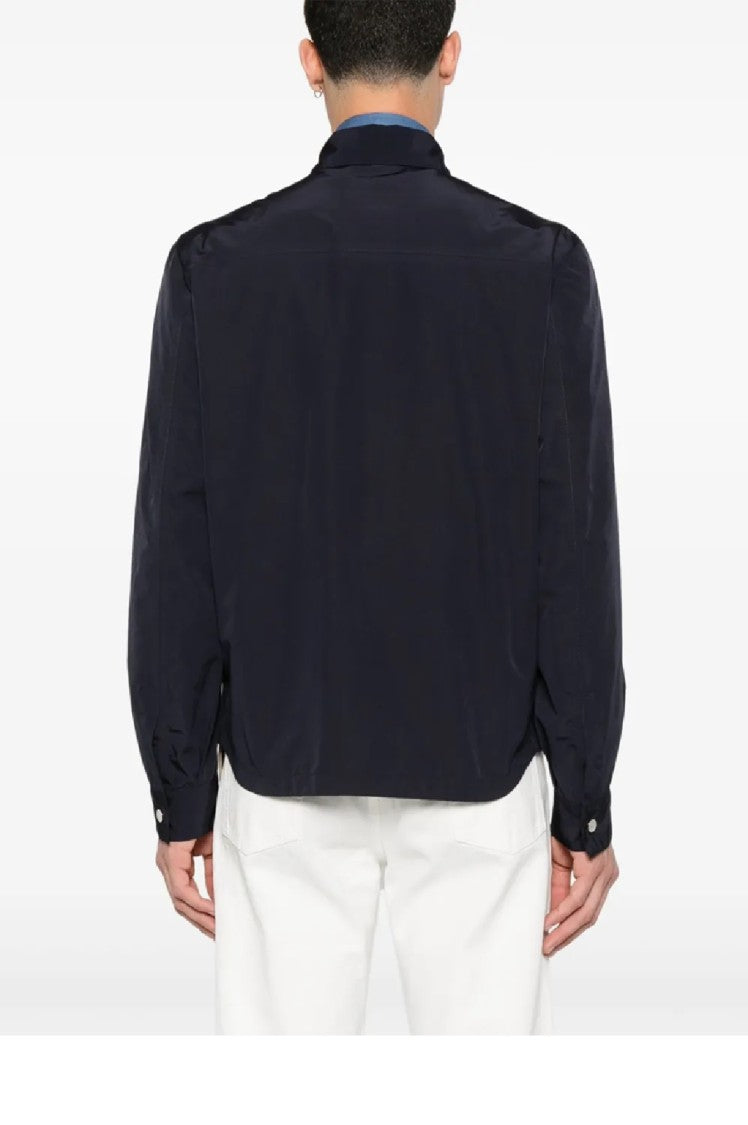 Brunello Cucinelli Classic Black Shirt Jacket