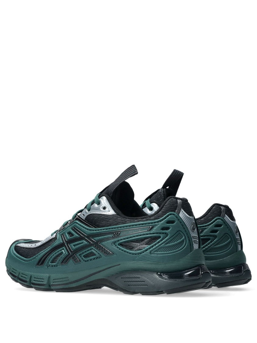 Asics X Kiko Kostadinov Low-Profile Dark Green Sneakers With Textured Sole