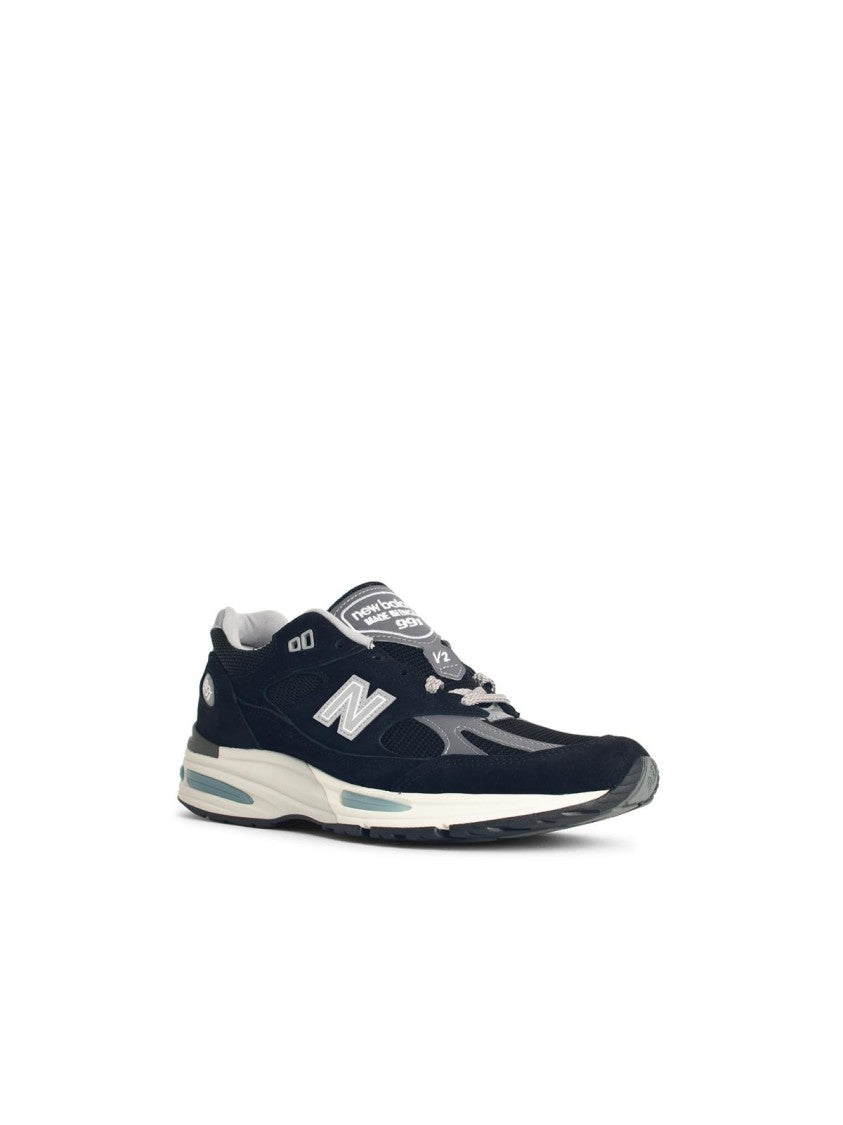 New Balance 991V2' Black Fabric Blend Sneakers