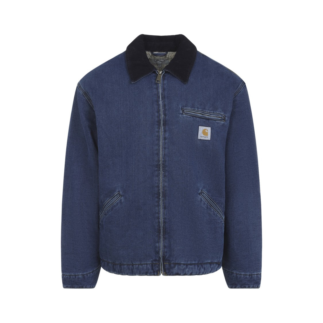 Carhartt Wip Detroit Coat With Velvet Collar