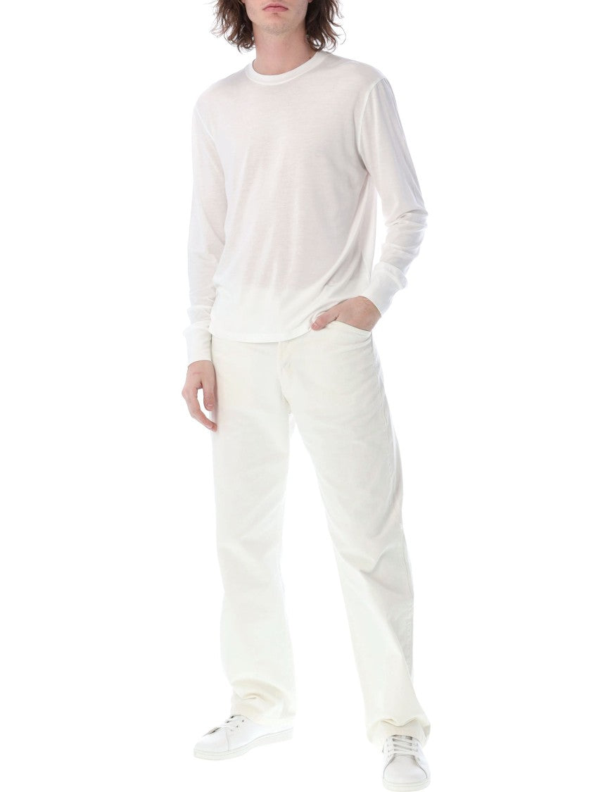 Tom Ford White Long-Sleeve Shirt