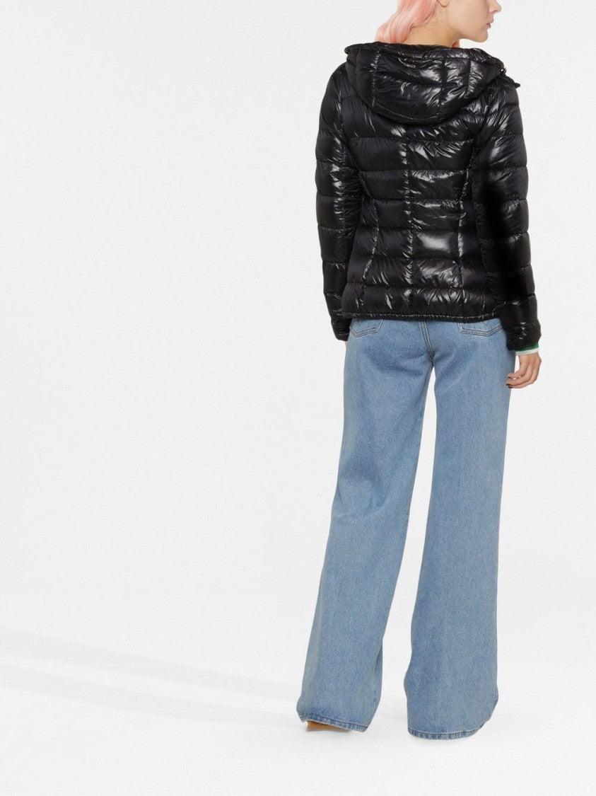 Herno Glossy Quilted Jacket With Fitted Silhouette