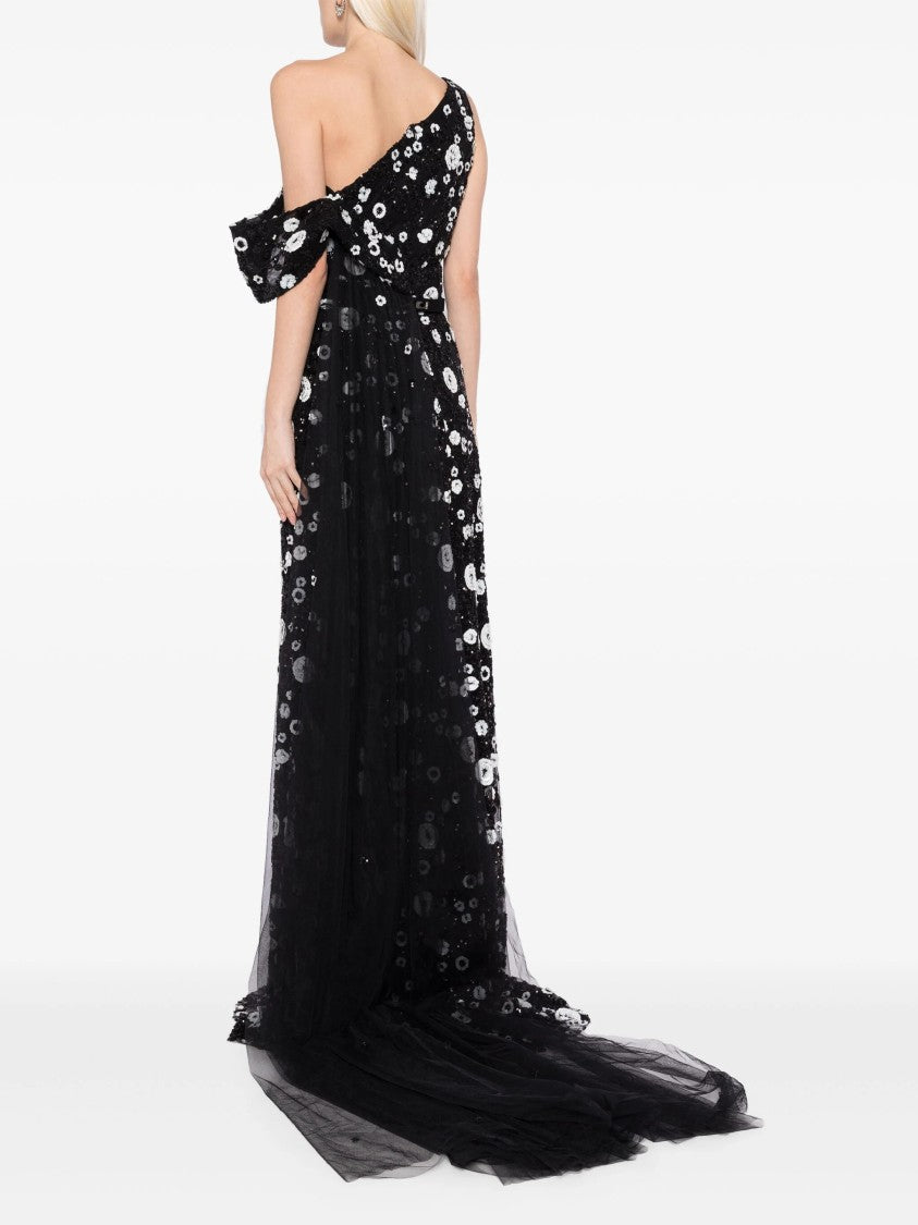 Saiid Kobeisy Tulle Dress, With Envelope Skirt