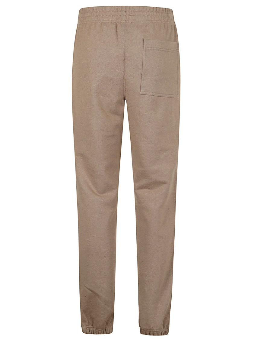 Burberry Brown Sweatpants With Logo Patch
