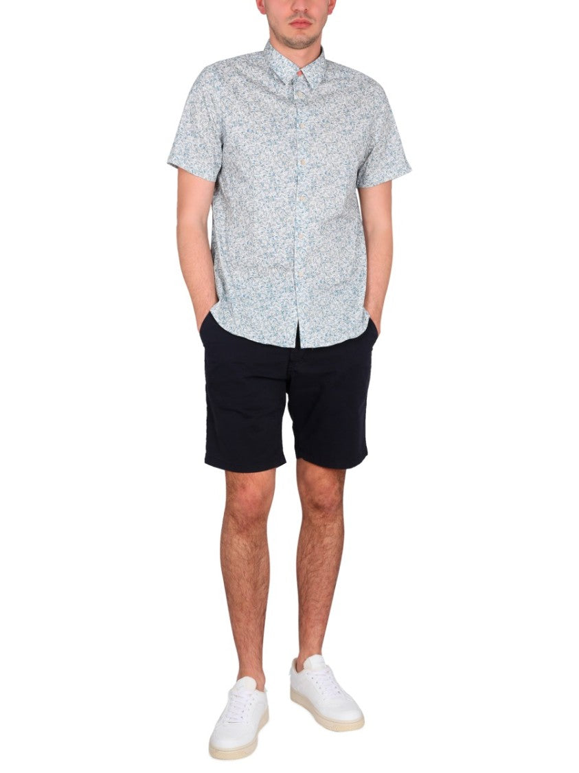 Ps Paul Smith Wave Print Shirt
