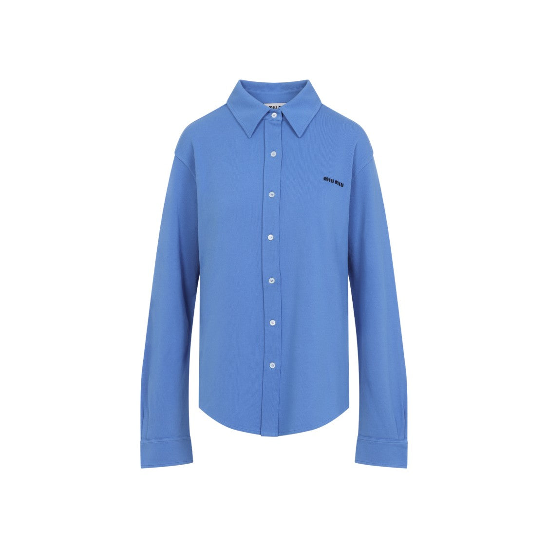 Miu Miu Button-Down Shirt With Classic Collar