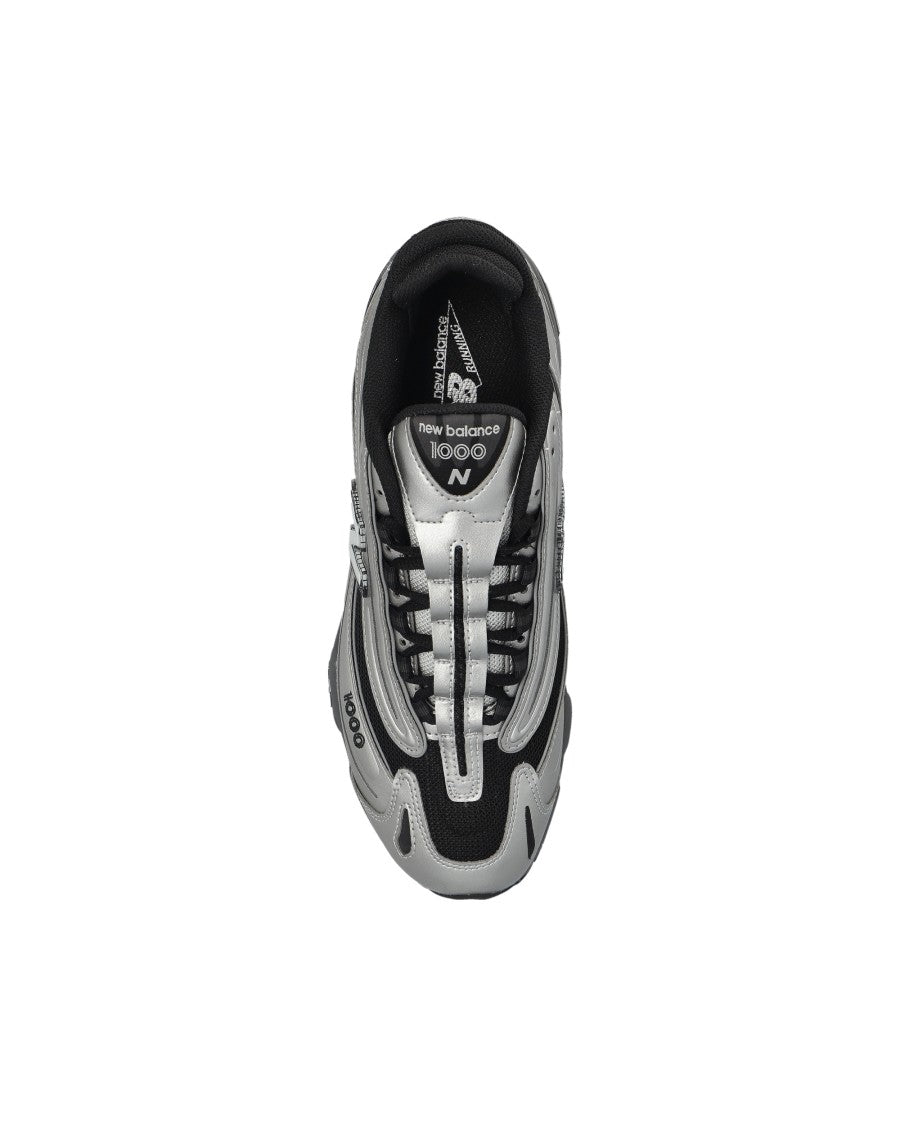 New Balance M1000egr Silver Metallic Sneakers