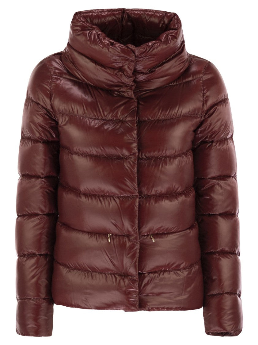 Herno Down Jacket With Ring Collar