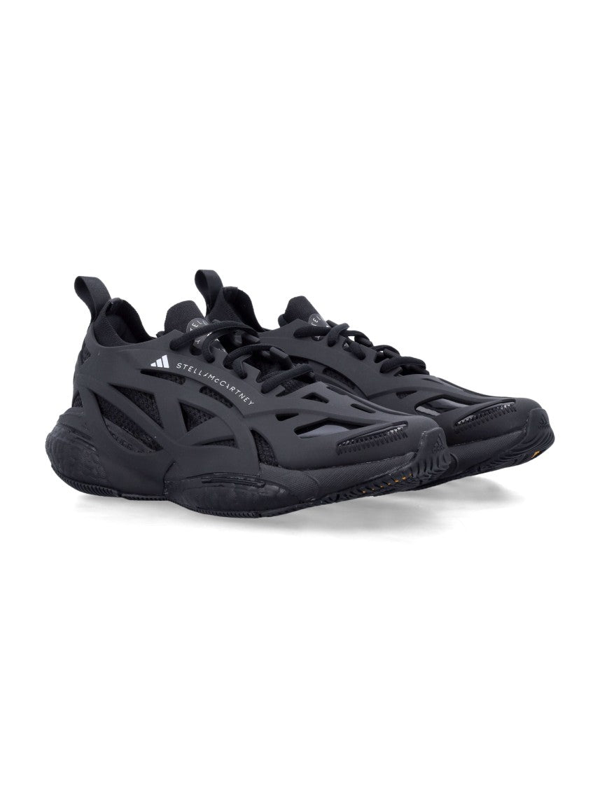 Adidas By Stella Mccartney Solarglide Futuristic Black Sneakers