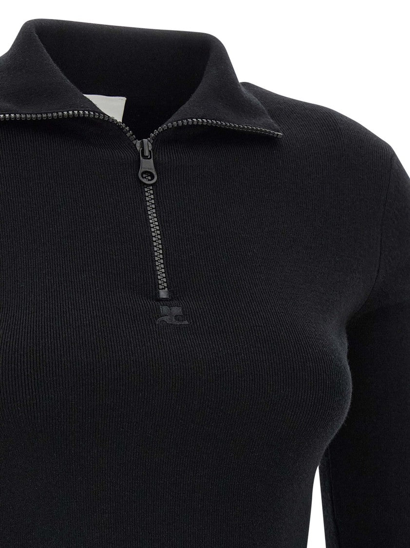 Courrèges Wool Knit Dress
