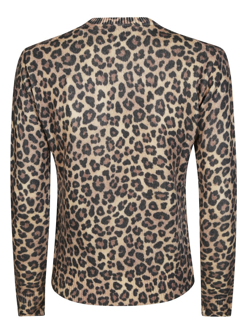 Mc2 Saint Barth New Queen Classic Leo Leopard Gc Sweater
