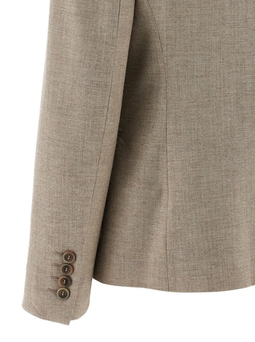 Peserico Double-Breasted Blazer
