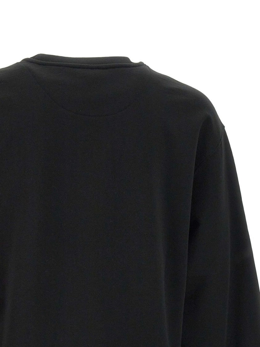 Kenzo Embroidered Logo Cotton Sweatshirt With Crew Neck