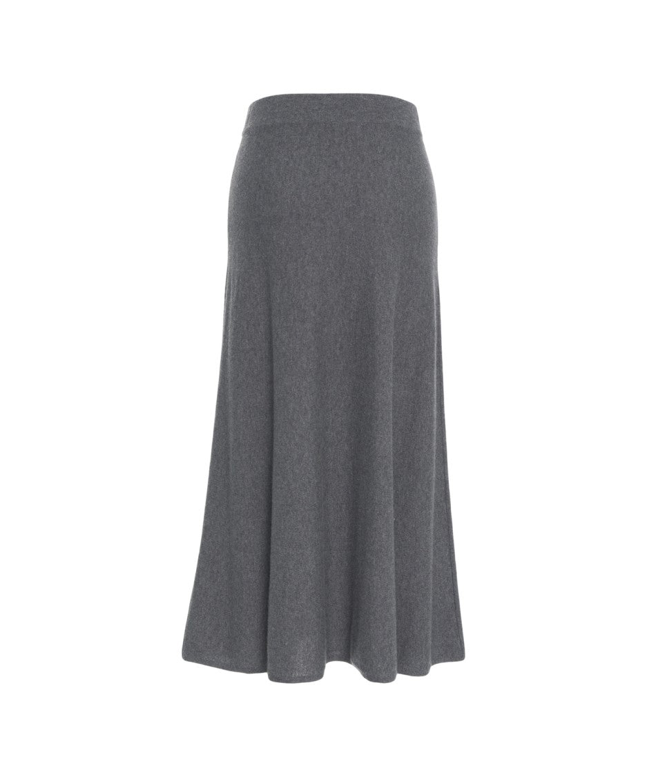 Lisa Yang Cashmere Maxi Skirt With Elastic Waistband