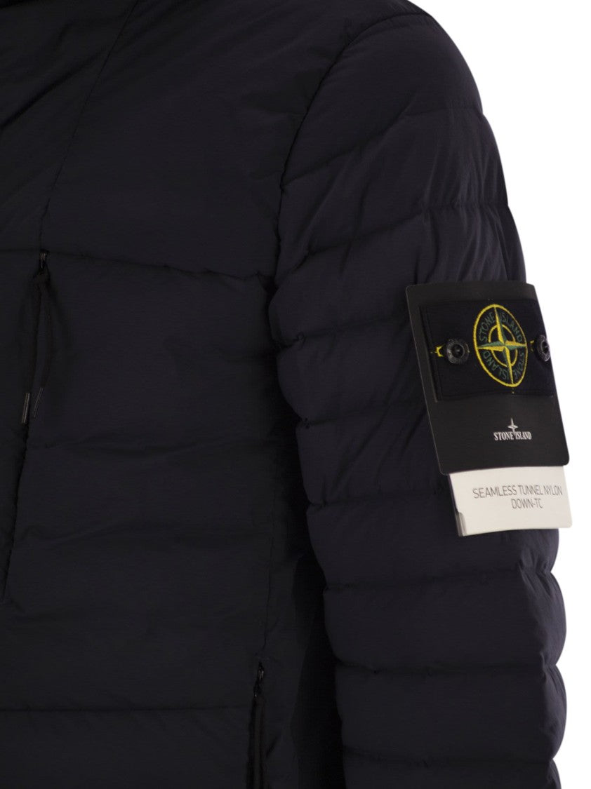 Stone Island Water-Repellent Jacket With Hood
