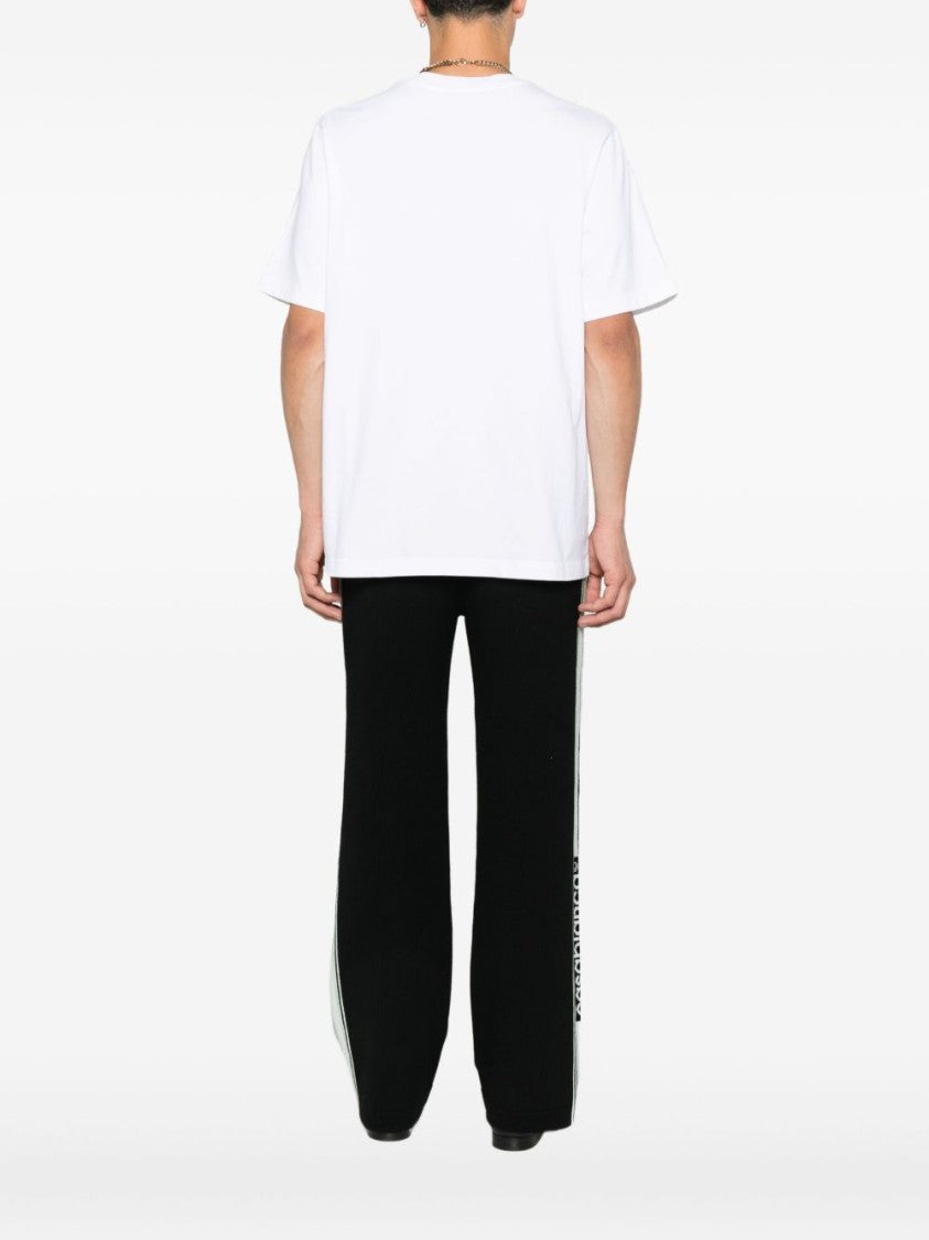 Casablanca Graphic Print Cotton T-Shirt With Relaxed Fit