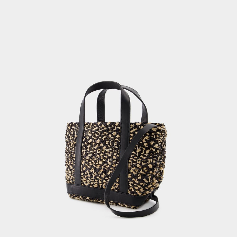 Vanessa Bruno Cabas S Shopper Bag - Raffia - Beige
