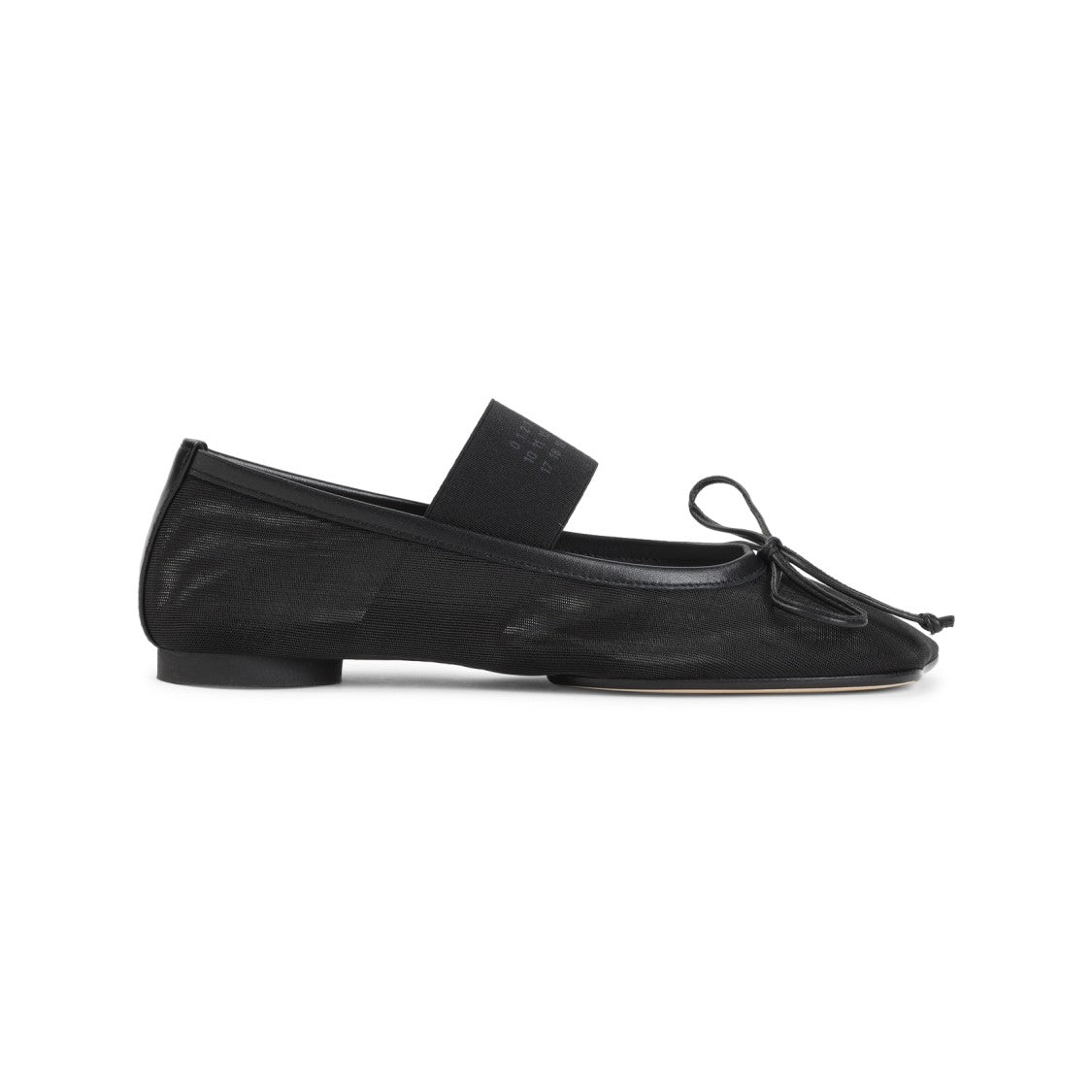 Mm6 By Maison Margiela Black Ballet Shoes