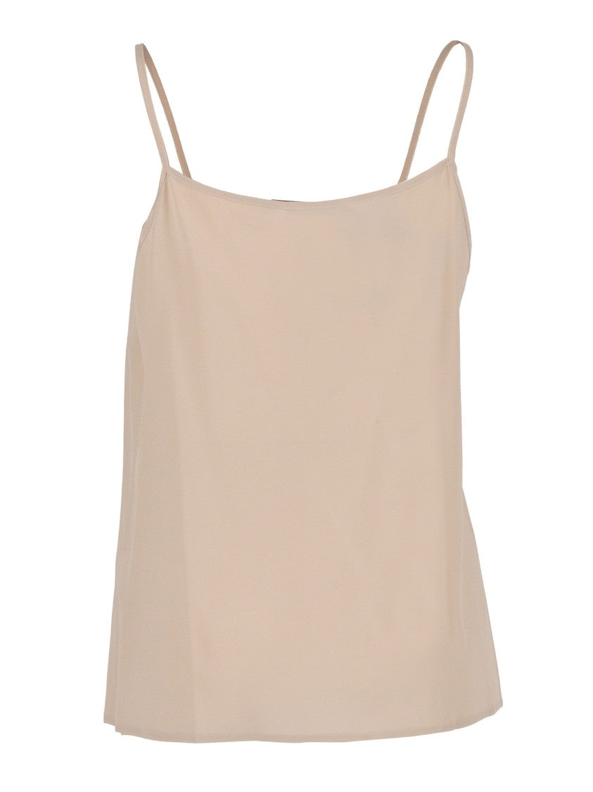 Peserico Silk Blend Camisole With Slim Straps