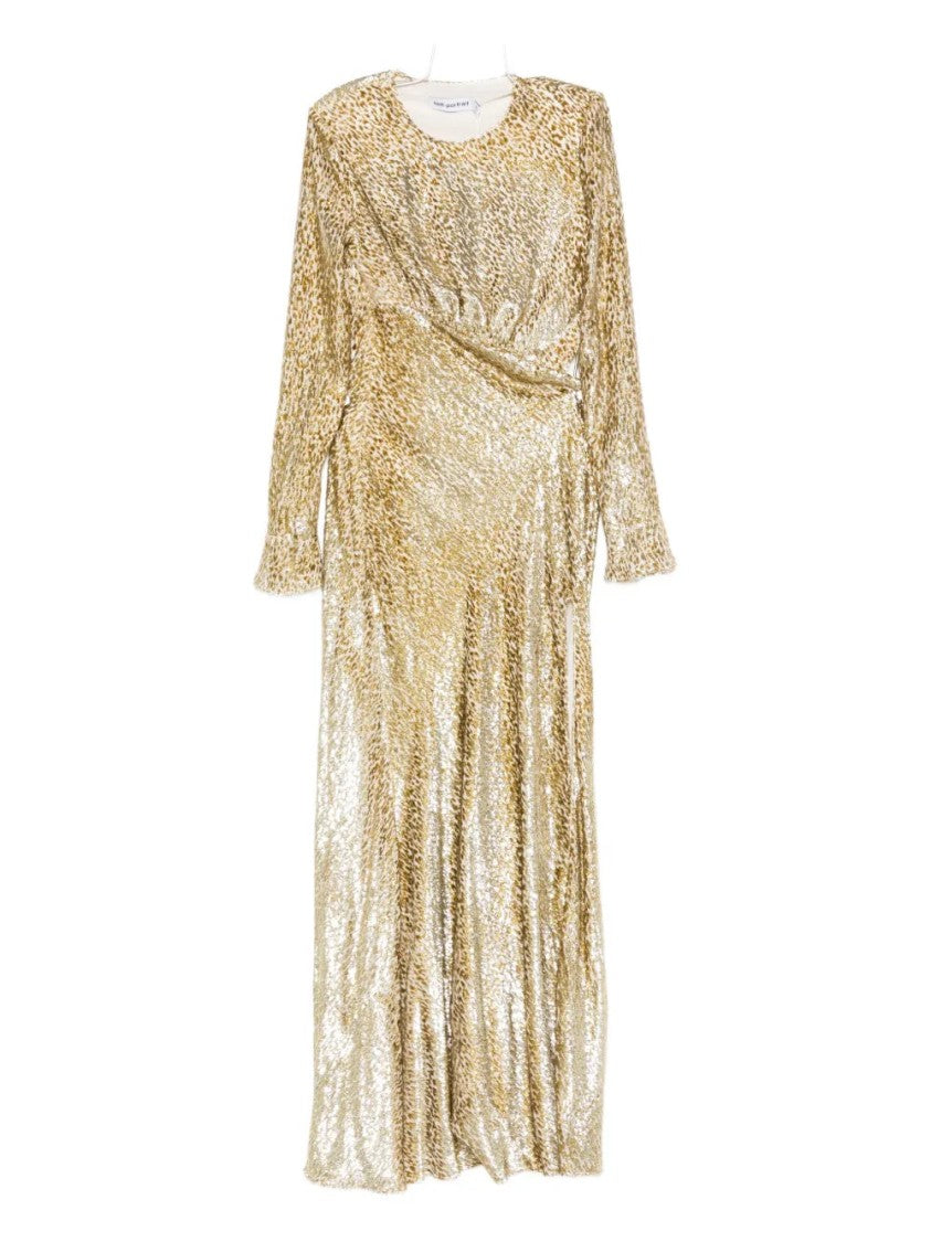 Self-Portrait Long-Sleeved Maxi Dress