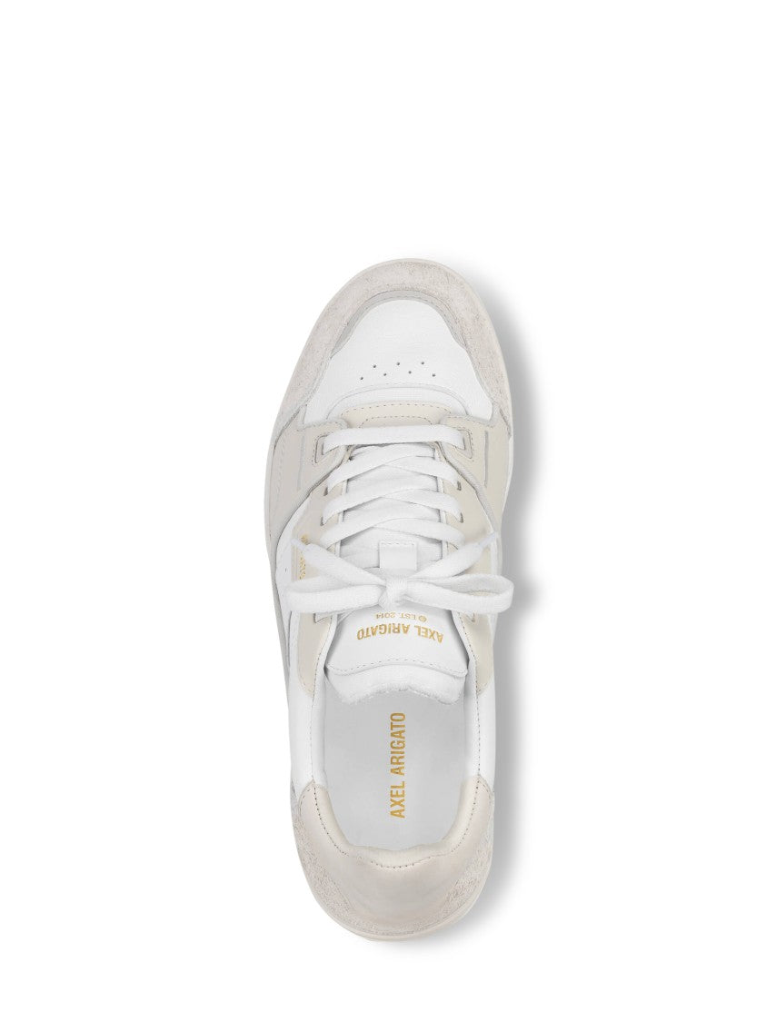 Axel Arigato Low-Top White Sneakers With Textured