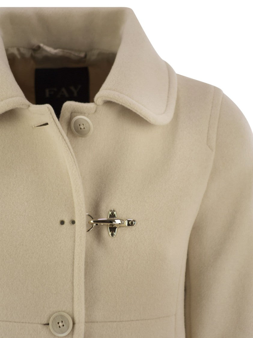 Fay Wool And Cashmere Coat