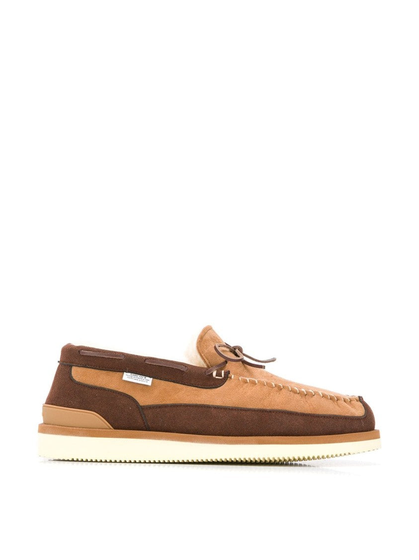 Suicoke Shearling-Lined Loafers