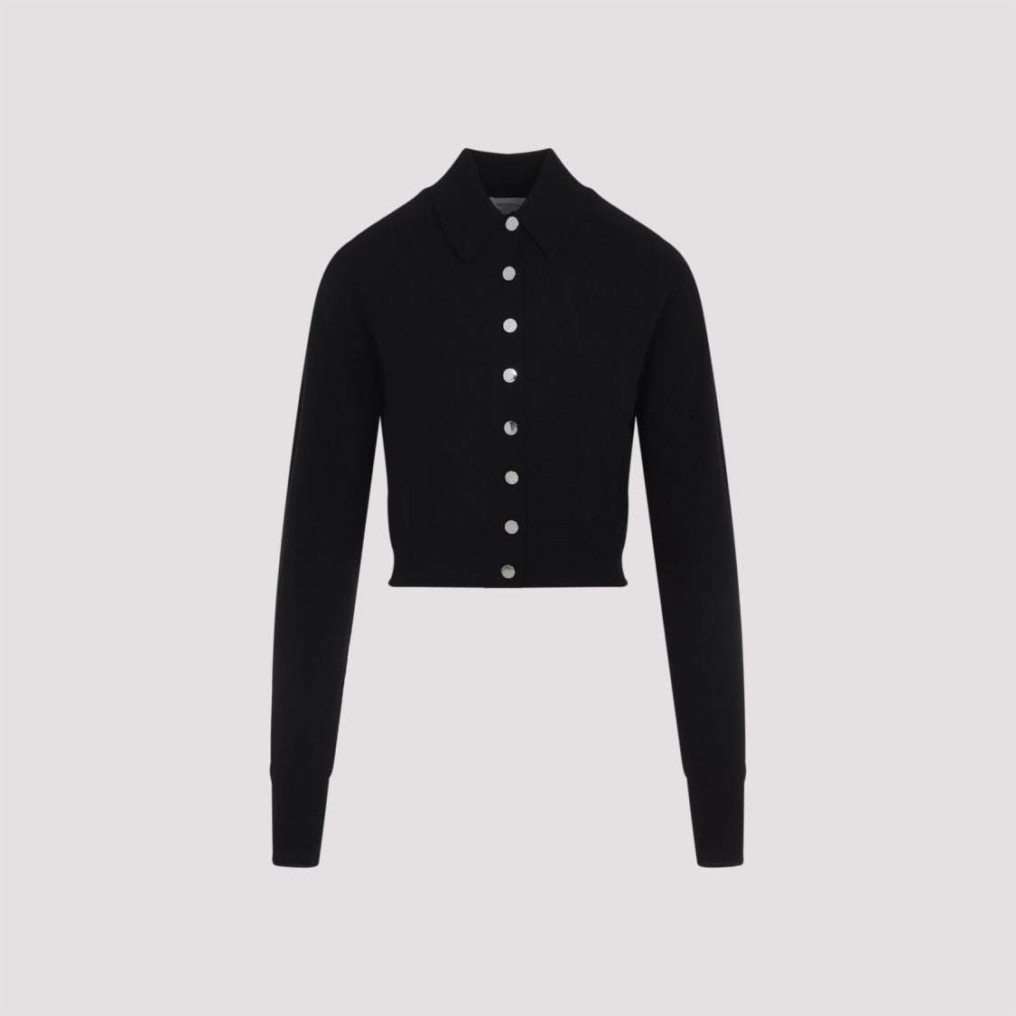 Sportmax Sportmax Black Virgin Wool Perseo Cardigan