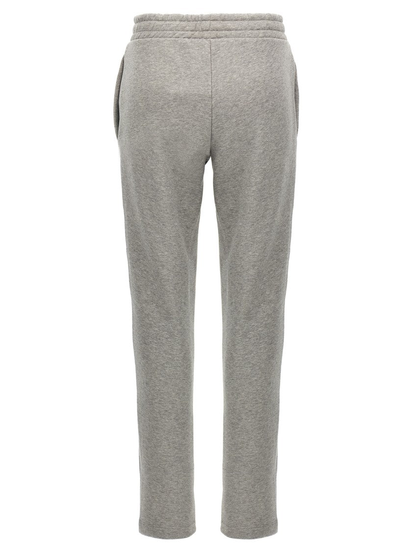 The Attico Embossed Logo Joggers In Soft American Fleece