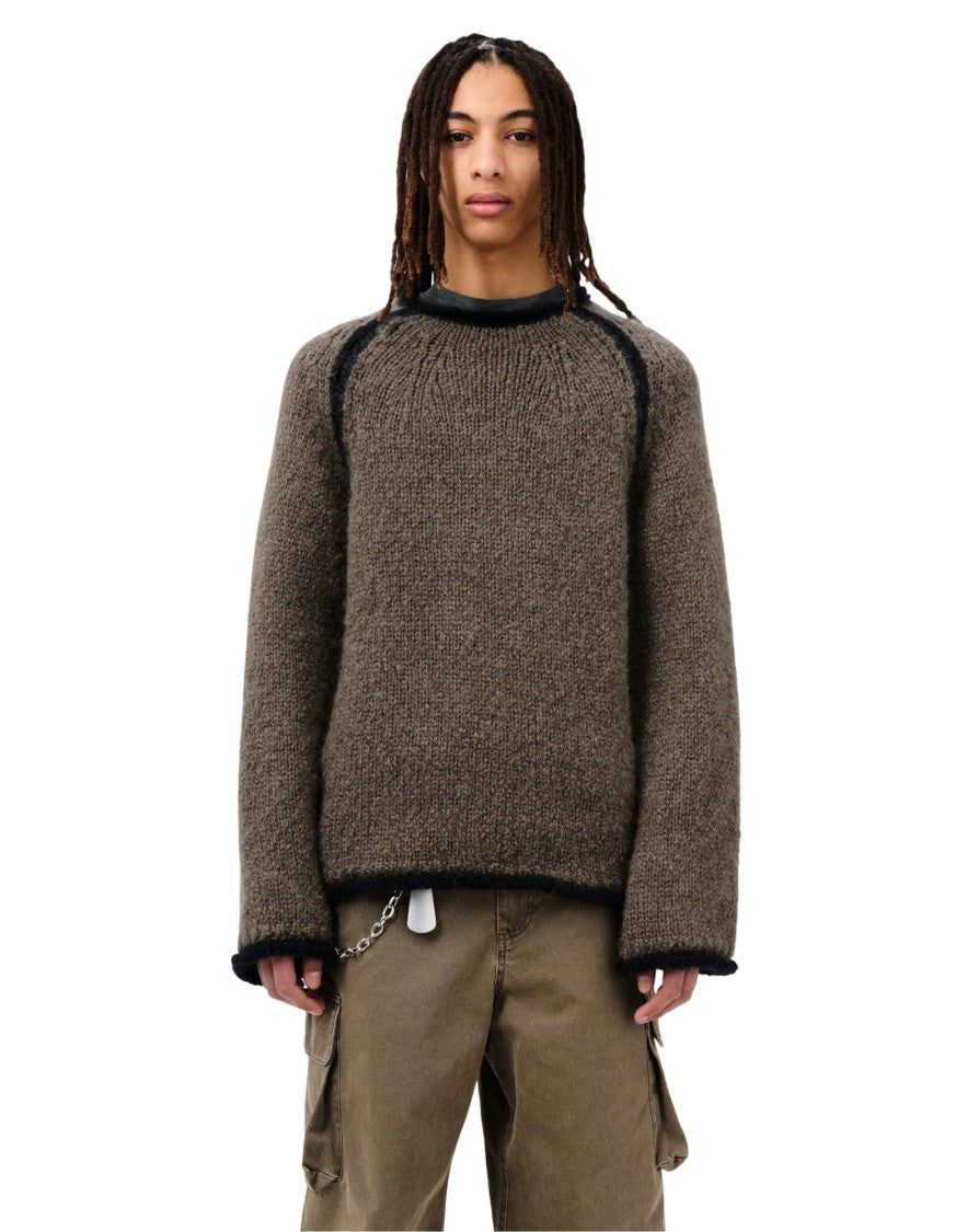 Our Legacy Textured Knit Roundneck Sweater