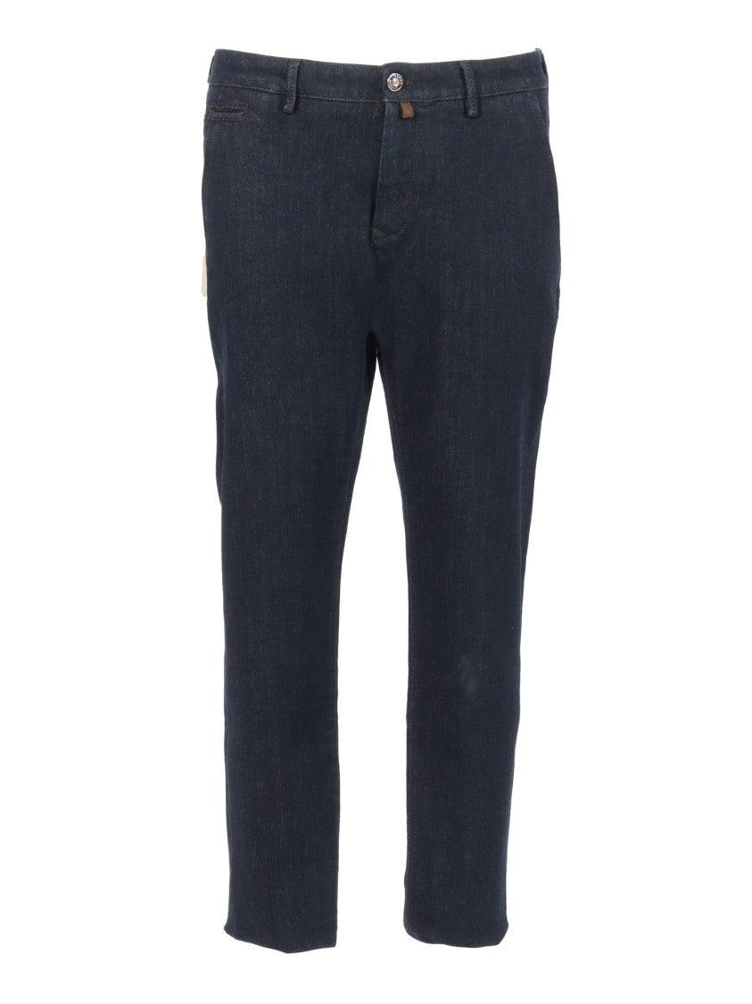 Jacob Cohen Slim Fit Five-Pocket Trousers