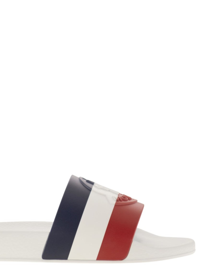 Moncler Basile - Rubber Slides With Logo