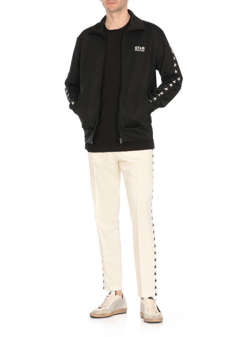 Golden Goose Black High Neck Black Sweatshirts