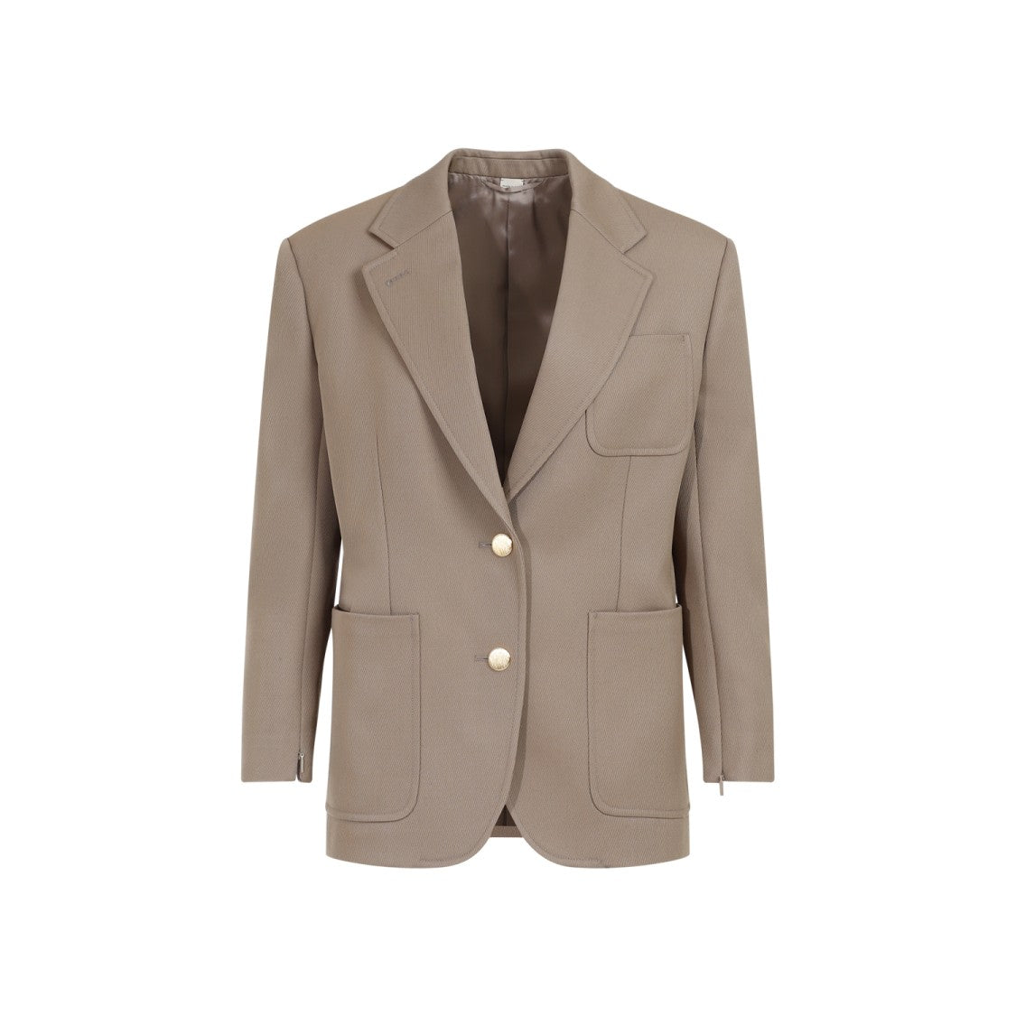 Gucci Dark Camel Wool Jacket