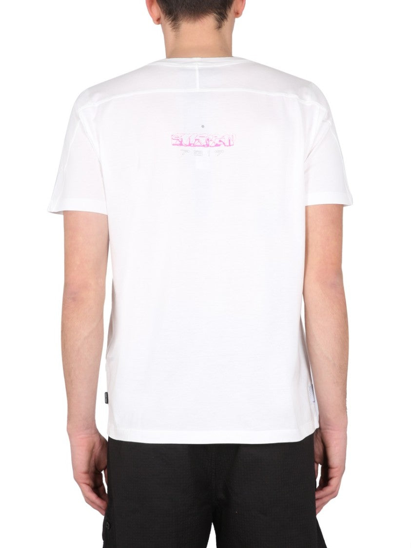 Stone Island Regular Fit Graphic Print Jersey T-Shirt