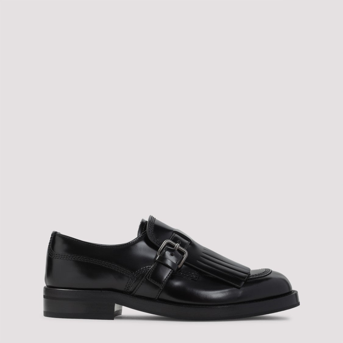 Church's Pleated Black Calf Leather Loafers