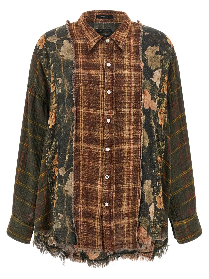 R13 Patchwork Shirt