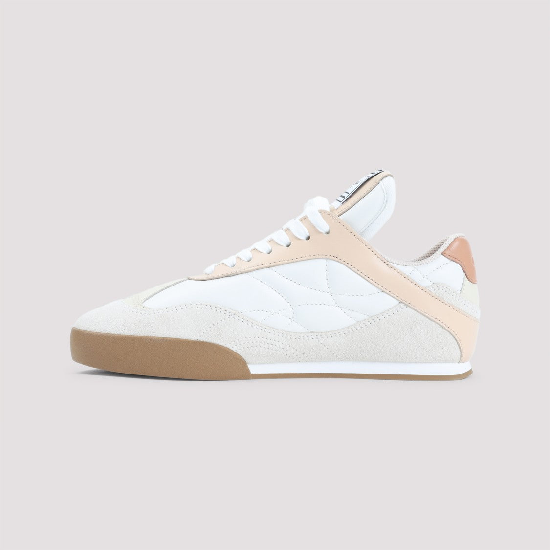 Chloé Premium Leather Sneakers With Textured Finish