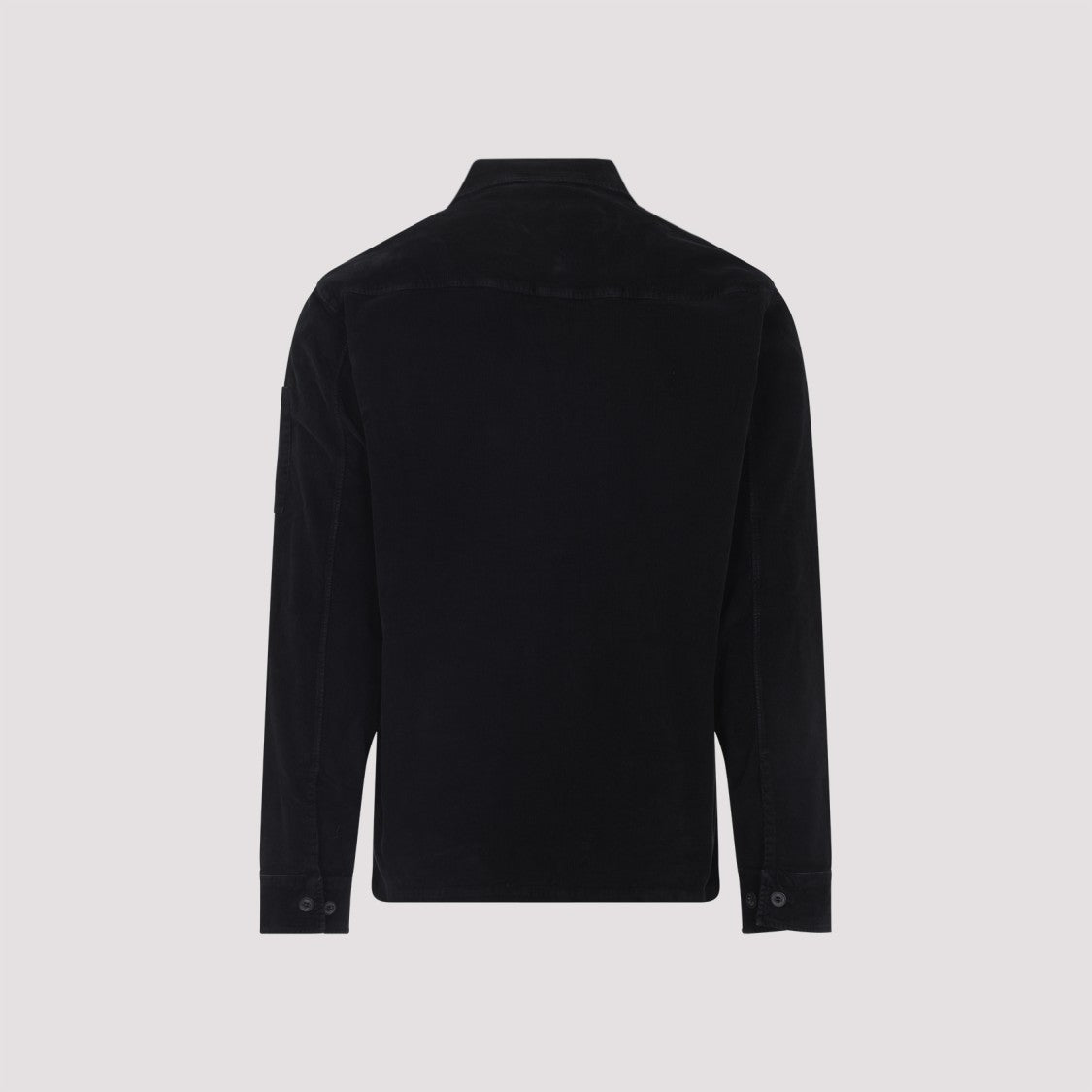 C.P. Company Ls Corduroy Black Cotton Shirt