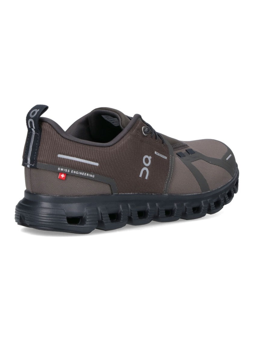 On Cloud 6 Sneakers With Red Swiss Engineering Label