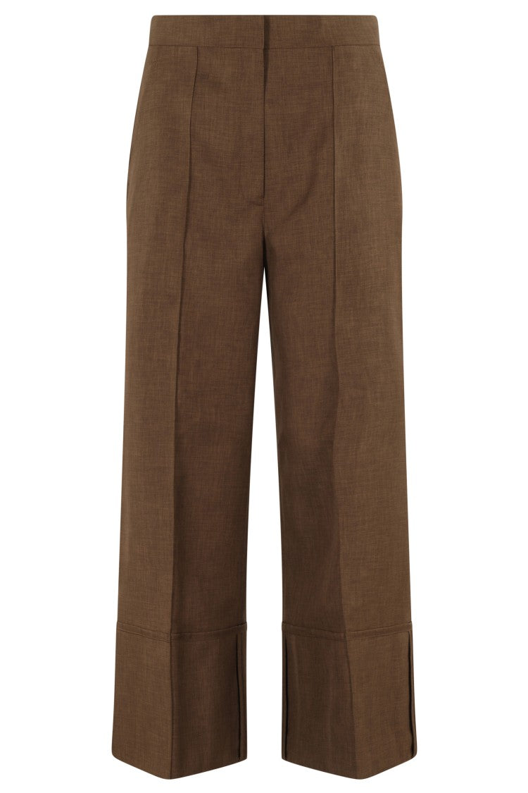 Theory Cropped Cuffed City Pants