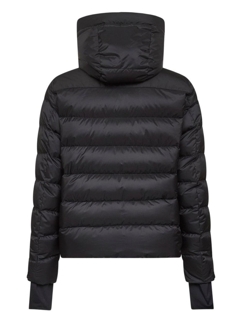 Moncler Grenoble Horizontal Quilted Black Puffer Jacket