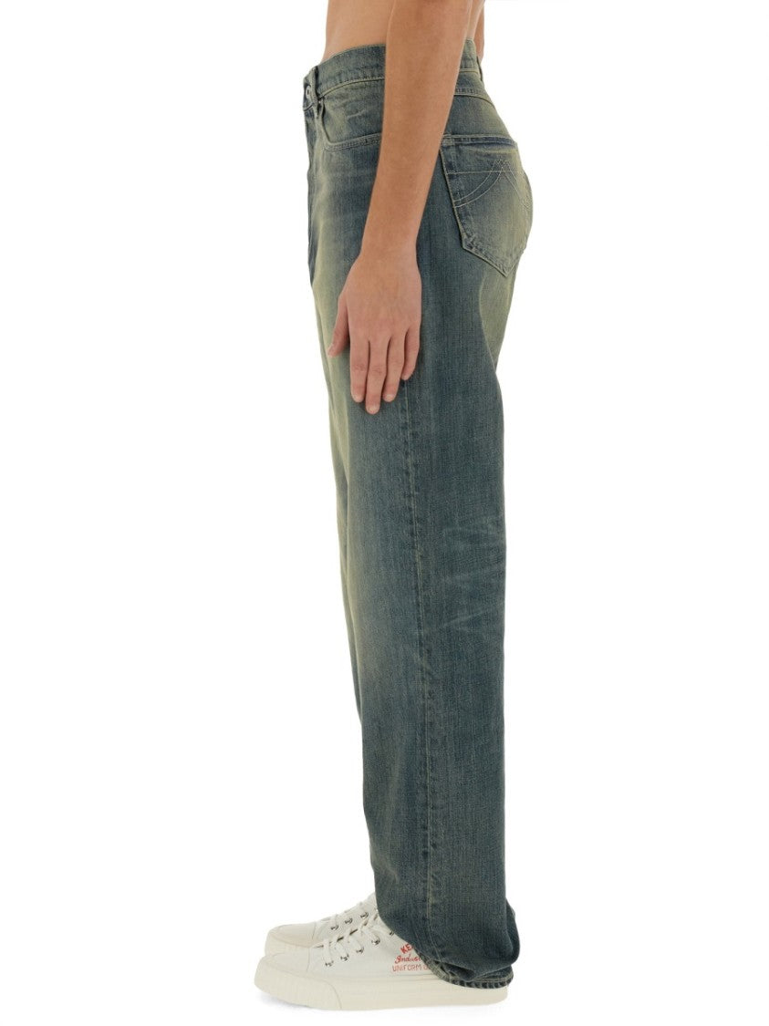 Kenzo  'Creations' Asagao Straight Jeans
