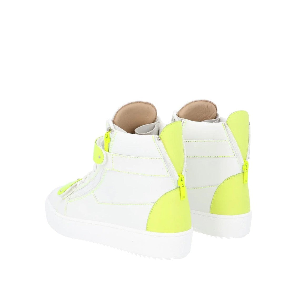 Giuseppe Zanotti White Leather Sneakers