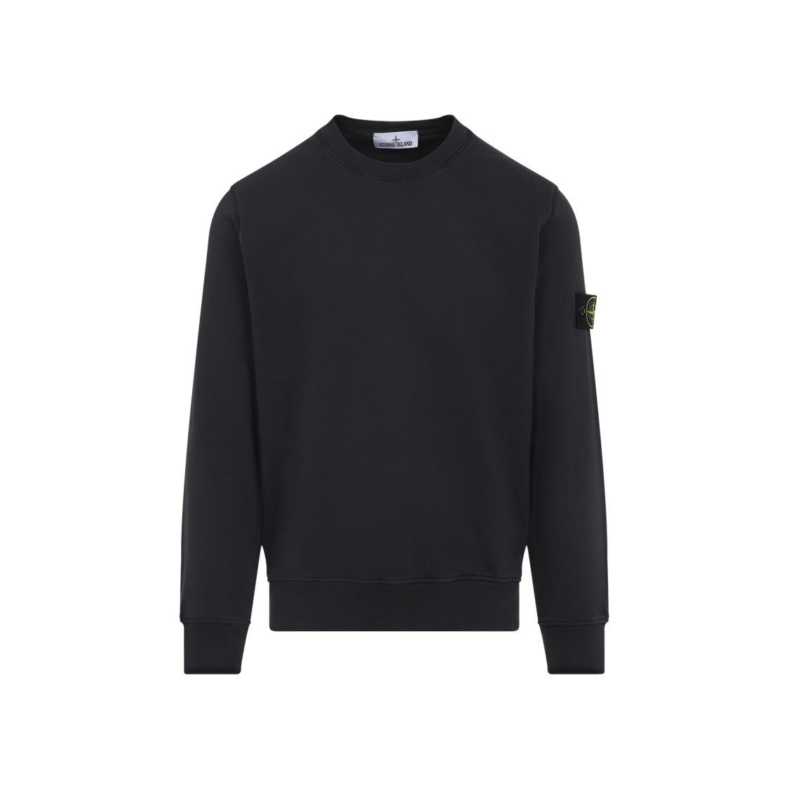 Stone Island Charcoal Cotton Sweatshirt