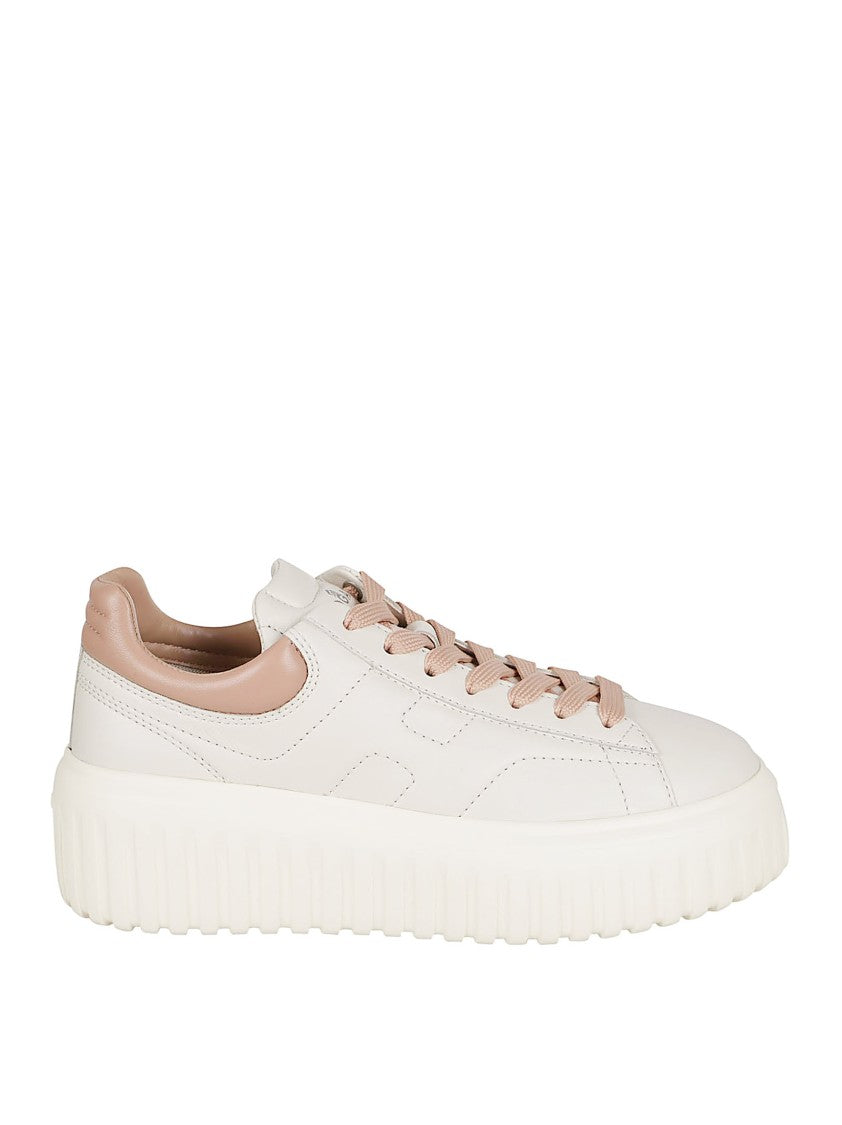 Hogan H-Stripes Sneakers With Memory Foam Cushioning