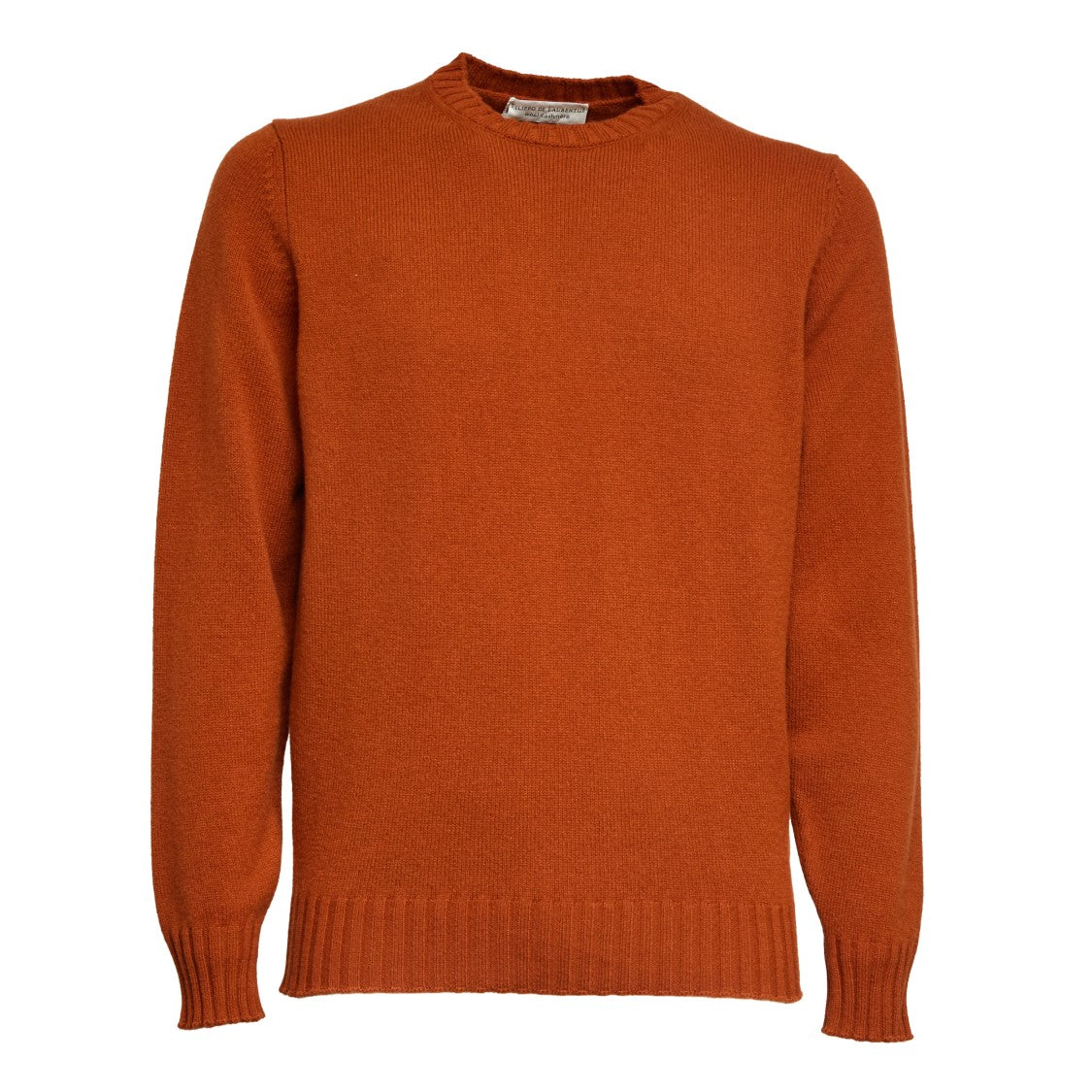 Filippo De Laurentiis Crew Neck Sweater In Wool-Cashmere Blend